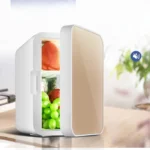  Enfriador eléctrico Semiconductor de 8L, Mini refrigerador portátil para el hogar y el coche, calefacción de refrigeración de bajo ruido y eficiente en energía
